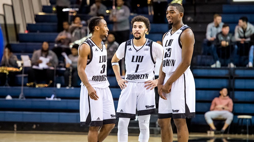 NCAA men's basketball game at Steinberg Wellness Center in Brooklyn, New York on Saturday, Jan 27, 2018. NCAA Basketball between Central Connecticut State and LIU Brooklyn.